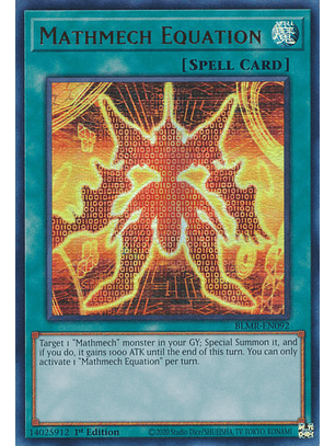 Mathmech Equation - BLMR-EN092 - Ultra Rare