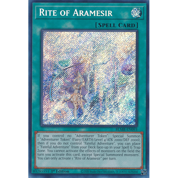 Rite of Aramesir - BLMR-EN093 - Secret