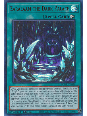 Zaralaam the Dark Palace - BLMR-EN096 - Ultra Rare