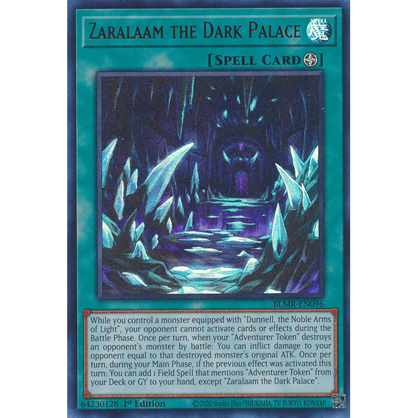 Zaralaam the Dark Palace - BLMR-EN096 - Ultra Rare
