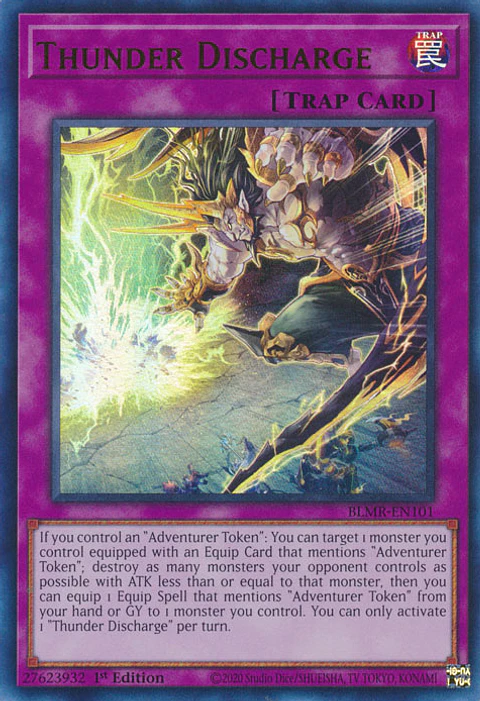 Thunder Discharge - BLMR-EN101 - Ultra Rare
