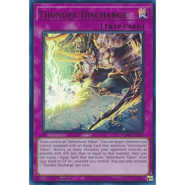 Thunder Discharge - BLMR-EN101 - Ultra Rare