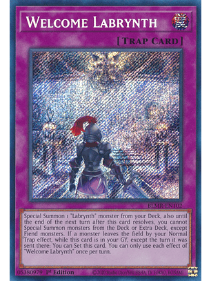 Welcome Labrynth - BLMR-EN102 - Secret Rare