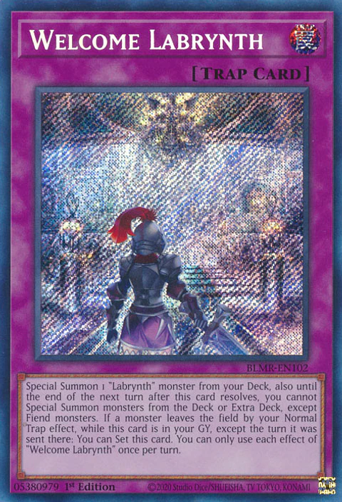 Welcome Labrynth - BLMR-EN102 - Secret Rare