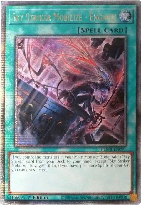 Sky Striker Mobilize - Engage! - BLMR-EN091 - Quarter Century Rare 