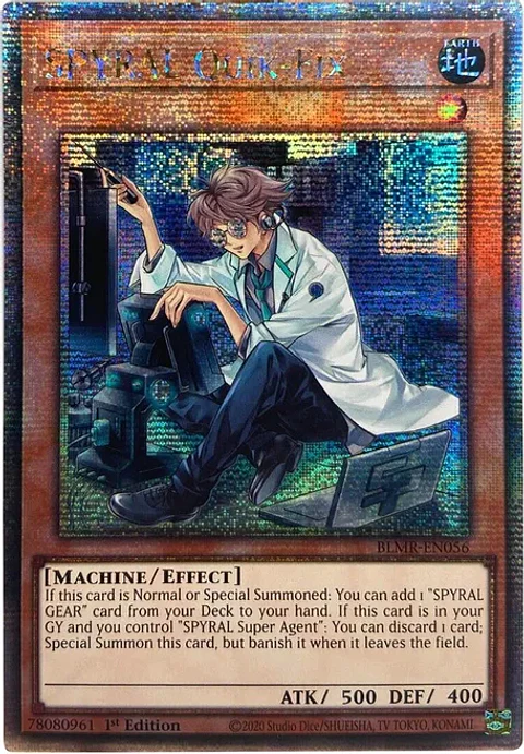 SPYRAL Quik-Fix - BLMR-EN056 - Quarter Century Rare