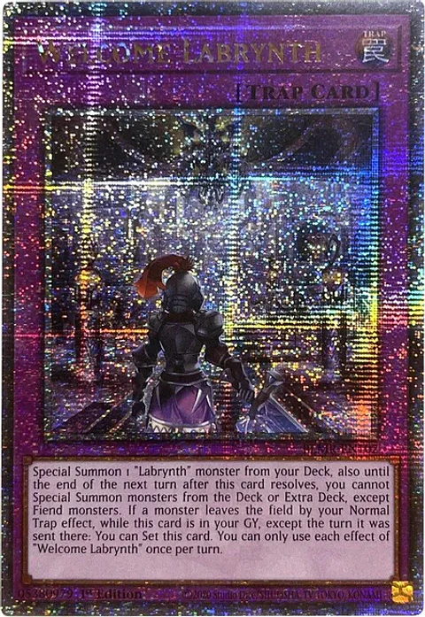 Welcome Labrynth - BLMR-EN102 - Quarter Century Rare 