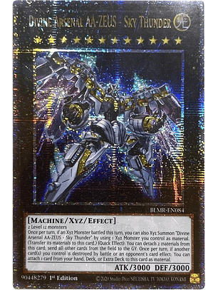 Divine Arsenal AA-ZEUS - Sky Thunder - BLMR-EN084 - Quarter Century Rare 