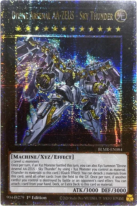 Divine Arsenal AA-ZEUS - Sky Thunder - BLMR-EN084 - Quarter Century Rare 