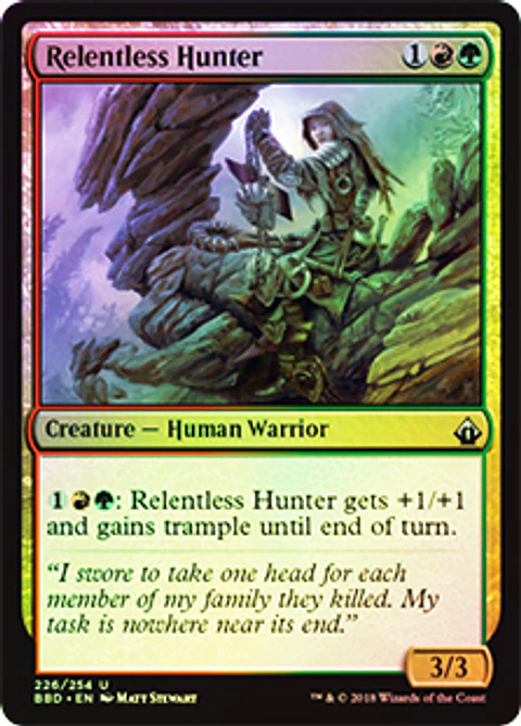 Relentless Hunter - BBD - Foil ★
