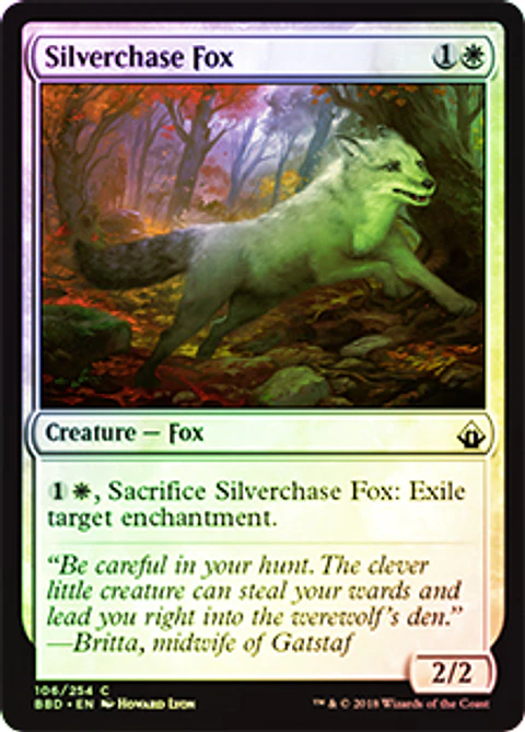 Silverchase Fox - BBD - Foil ★