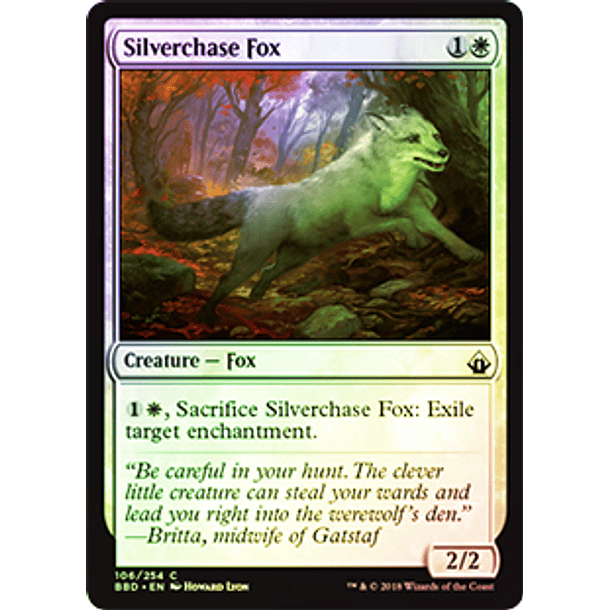 Silverchase Fox - BBD - Foil ★