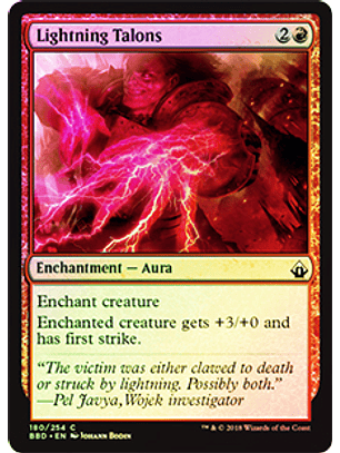 Lightning Talons - BBD - Foil ★