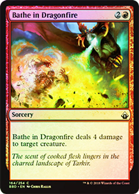Bathe in Dragonfire - BBD - Foil ★