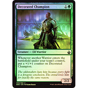 Decorated Champion - BBD - Foil ★