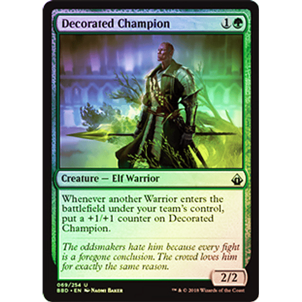 Decorated Champion - BBD - Foil ★