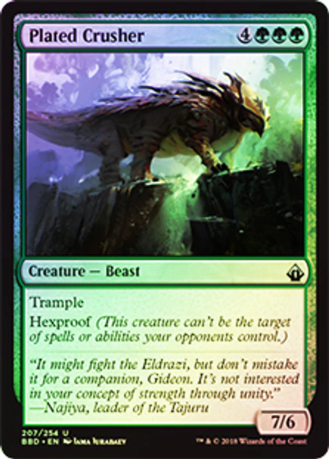 Plated Crusher - BBD - Foil 