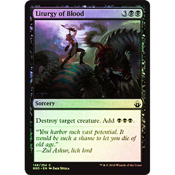 Liturgy of Blood - BBD - Foil ★ 
