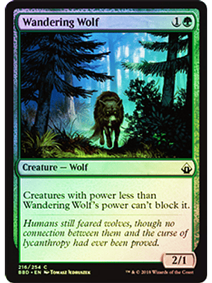 Wandering Wolf - BBD - Foil ★