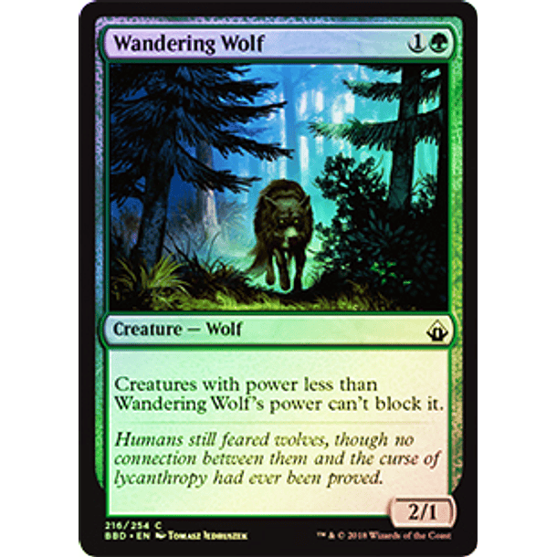 Wandering Wolf - BBD - Foil ★