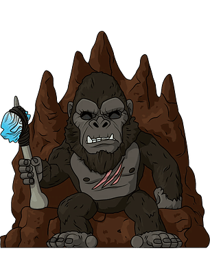 Youtooz Movies: Godzilla - Kong In Throne