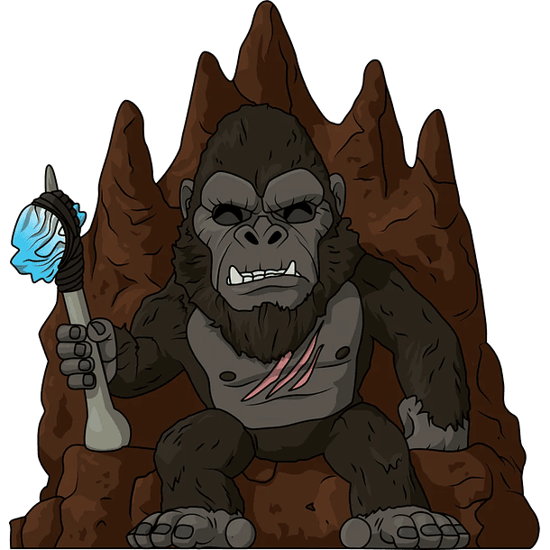Youtooz Movies: Godzilla - Kong In Throne 2