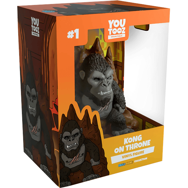 Youtooz Movies: Godzilla - Kong In Throne