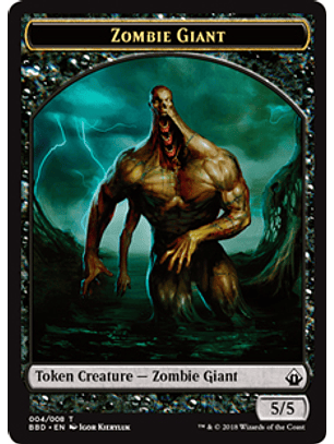 Zombie Giant Token - BBD 