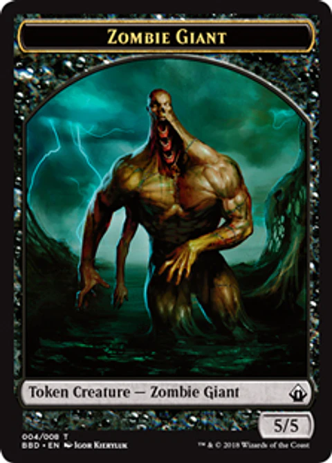 Zombie Giant Token - BBD 