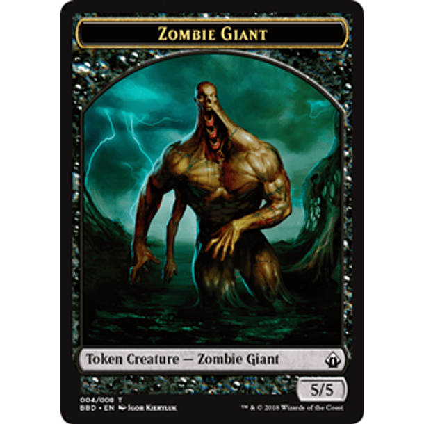 Zombie Giant Token - BBD 