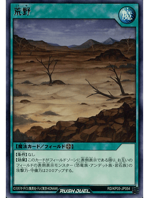 Wasteland - RD/KP05-JP054 - Rare 