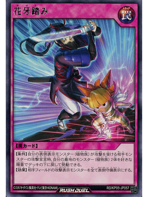 Shadow Flower Stance - RD/KP05-JP057 - Rare 