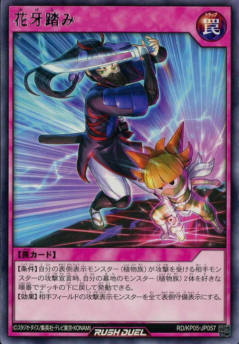 Shadow Flower Stance - RD/KP05-JP057 - Rare 