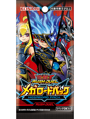 Megaroad Pack Sobre con 5 Cartas (JAPONES)