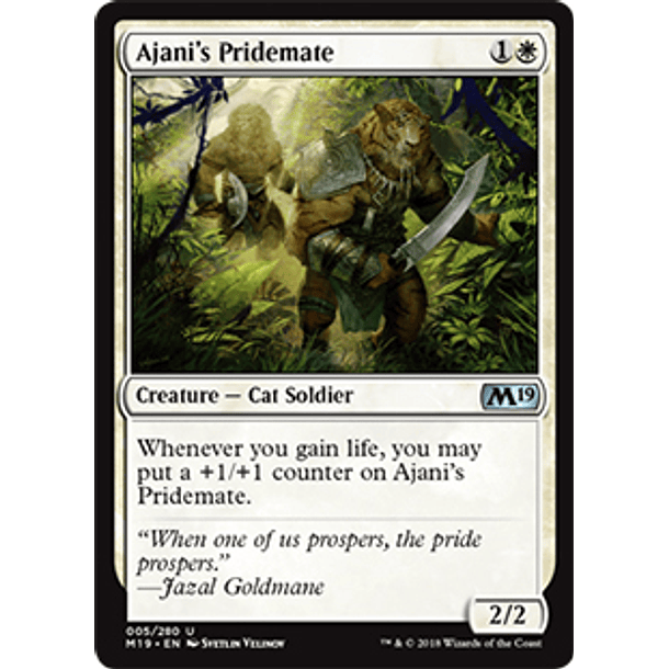 Ajani's Pridemate - M19 - U 