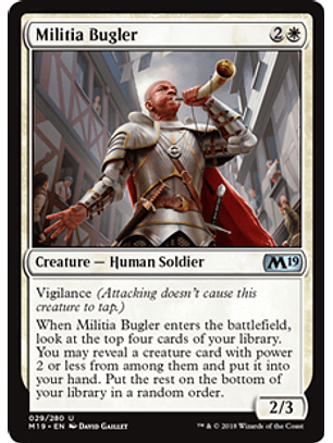 Militia Bugler - M19 - U 