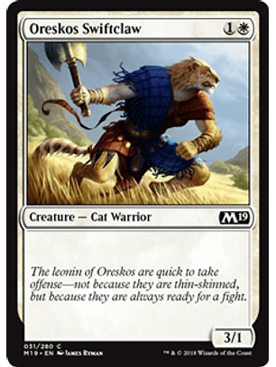 Oreskos Swiftclaw - M19 - C 