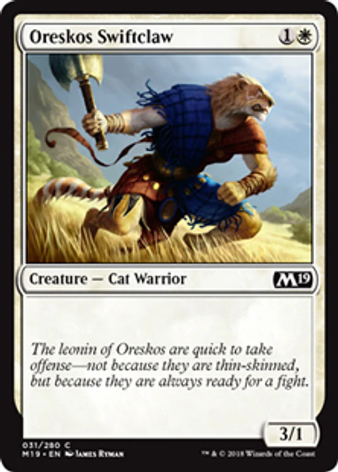 Oreskos Swiftclaw - M19 - C 