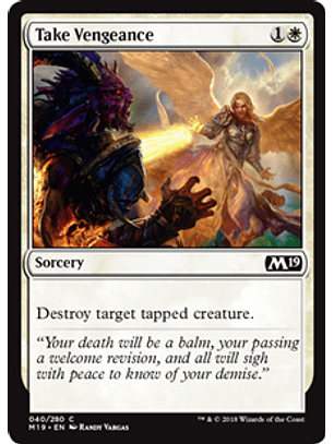 Take Vengeance - M19 - C 