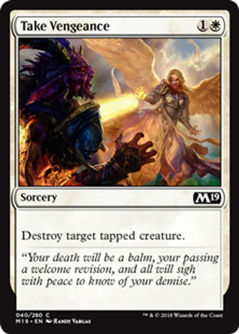 Take Vengeance - M19 - C 
