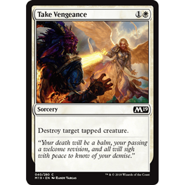 Take Vengeance - M19 - C 