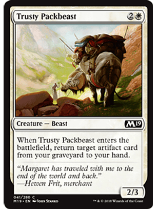 Trusty Packbeast - M19 - C 
