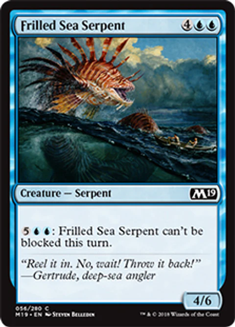 Frilled Sea Serpent - M19 - C 