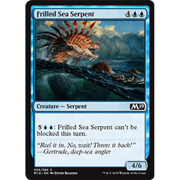 Frilled Sea Serpent - M19 - C 