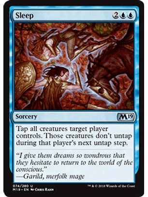 Sleep - M19 - U 