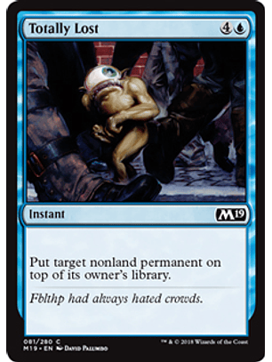 Totally Lost - M19 - C