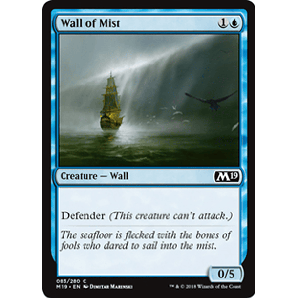 Wall of Mist  - M19 - C