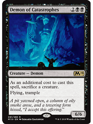 Demon of Catastrophes - M19 - R