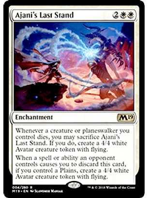 Ajani's Last Stand - M19 - R