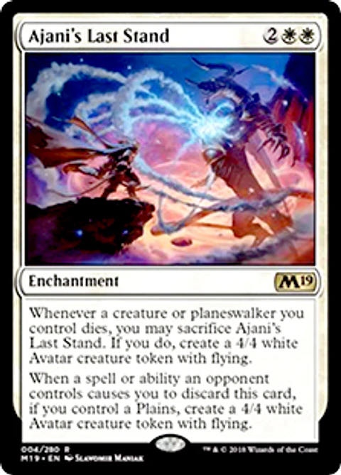 Ajani's Last Stand - M19 - R
